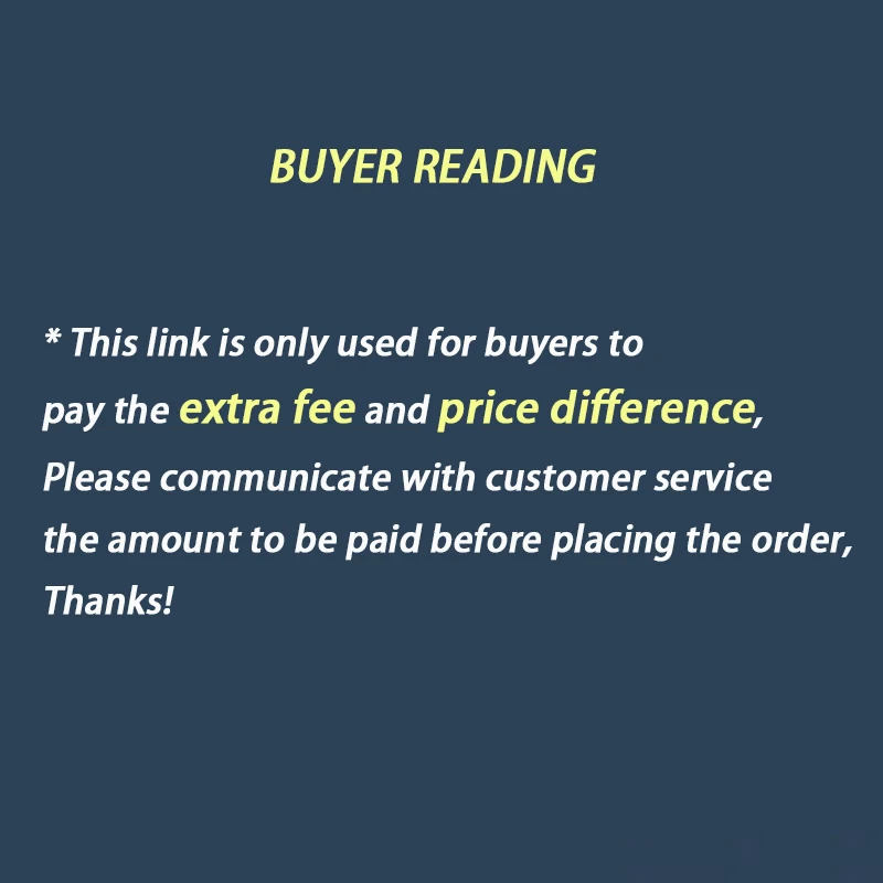 MTT  Extra Fee / Price Difference Special Payment Link