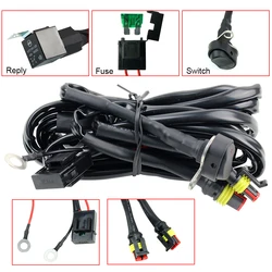 Motorcycles LED Fog Light Wiring Harness Relay Wire for BMW R1200 GS /ADV F800GS Motorcycle Fog Led Light