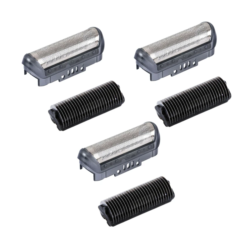 10B20B Shaver 3x Foil and 3x blade for BRAUN CruZer3 Z4 Z5 180 190 1735 1775 Z40 1000 shaver razor