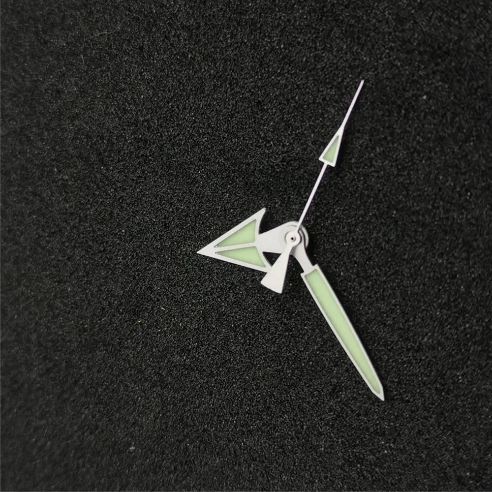 

C3 Green Luminous Watch Hands for NH35A/NH36A Movement Modified 3Pin Needles Watch Pointers for SKX007/SBBN Hands