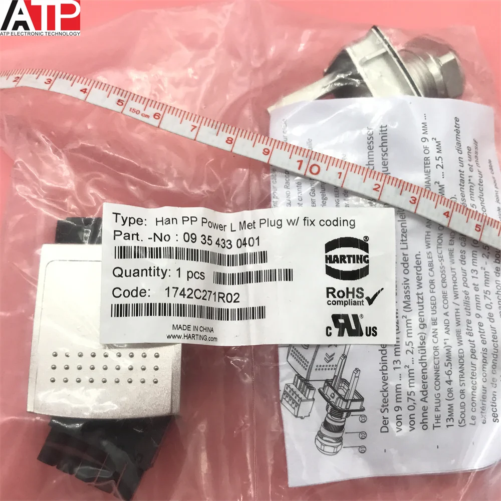 1PCS 09354330401 connector HAN PP POWER brand new imported genuine products welcome to consult and order.