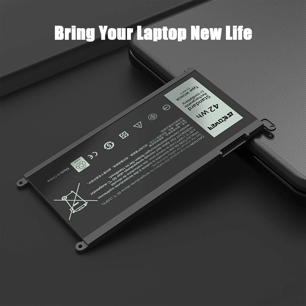 42Wh WDX0R بطارية كمبيوتر محمول لديل انسبايرون 13 5000 5368 5378 7368 7378 14 7000 7460 15 5565 5578 7560 7569 7570 7579 17 5767
