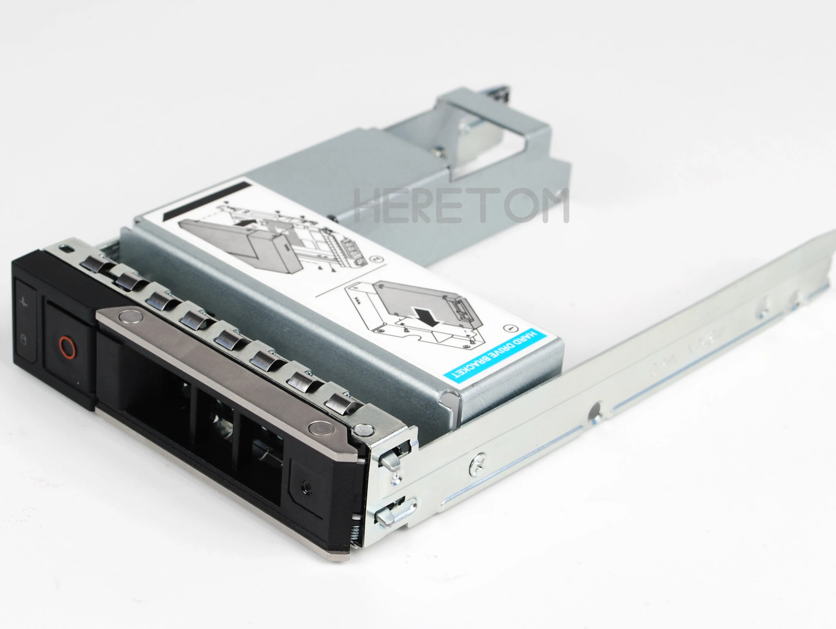 Heretom Mới 2.5 "Đến 3.5" HDD Bộ Chuyển Đổi 3.5 "Khay Caddy Cho Máy Chủ Dell PowerEdge R240 R340