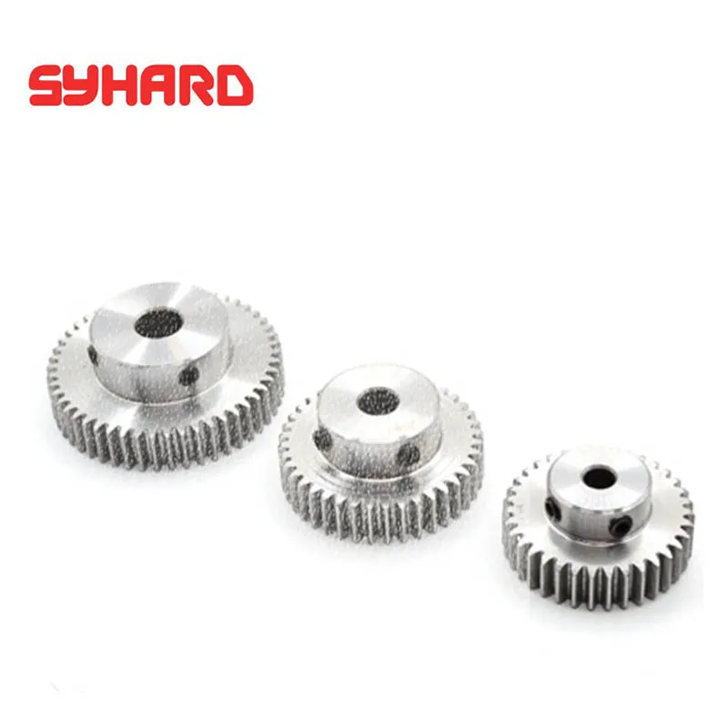 Straight Gear Modulus 20 Teeth Boss Gear Hold Diameter 4/5/6/6.35/7/8/10/12