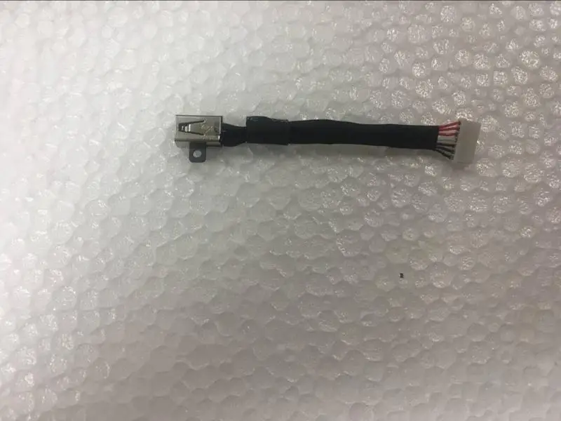 

Новый разъем постоянного тока с кабелем для DELL XPS15 9550 9560 Precision 5510 M5510 P56F Разъем питания постоянного тока с кабелем