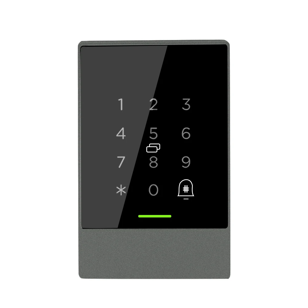 Asia-Teco TTlock Bluetooth-Zugangskontrollsystem – K2/K2F WLAN-Gateway-Schloss mit Fingerabdruckleser, Tastatur, Kartenleser, 13,56 MHz, App-Tür 7