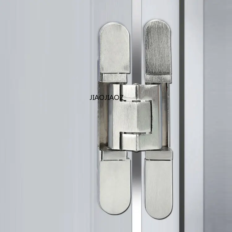 JIAOJIAOZ 180 degree concealed hinge 3d adjustable heavy duty concealed hinge for wooden door