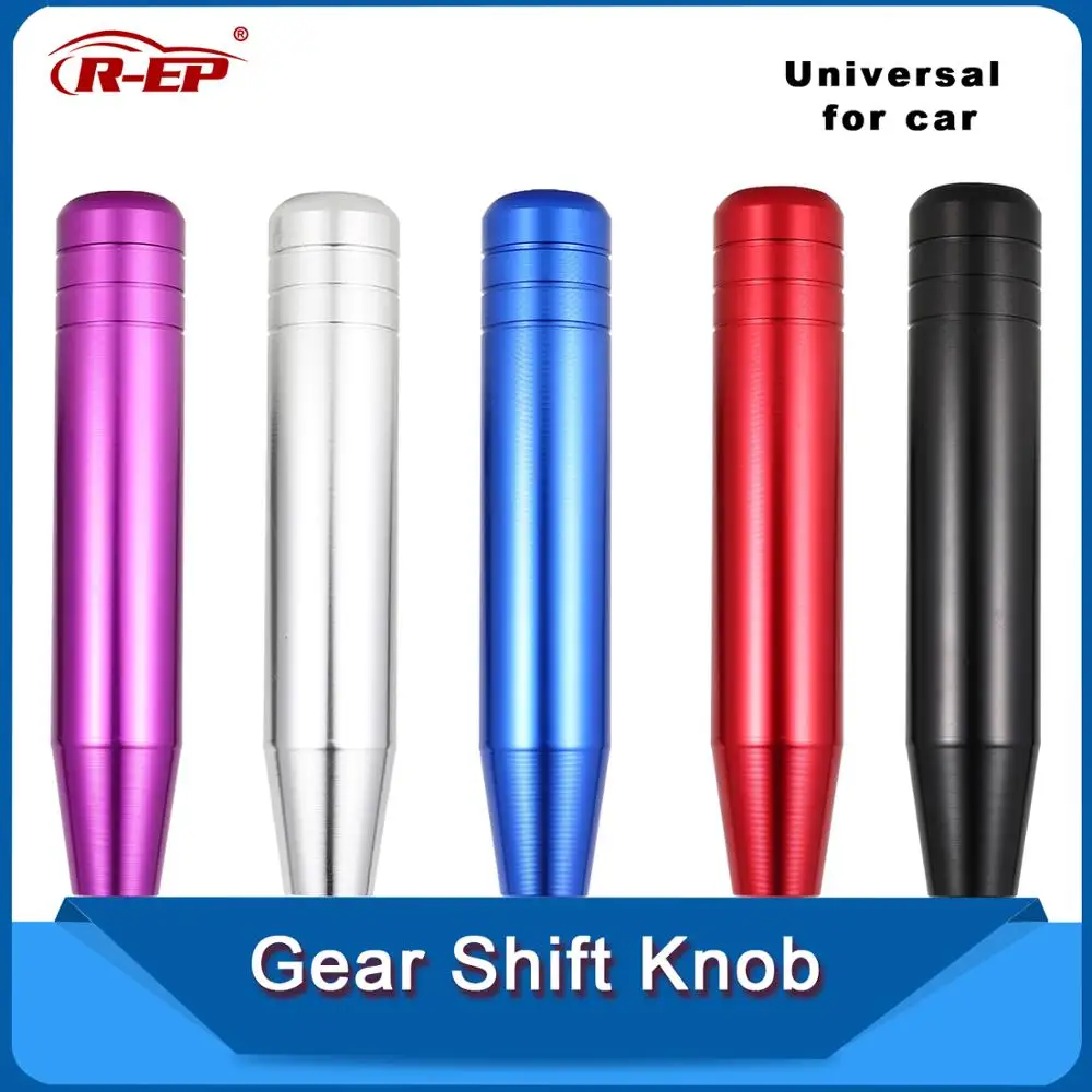 R-EP Universal Gear Shift Knob For Car Racing Styling Aluminum Automatic Head shifter Knob Gearstick