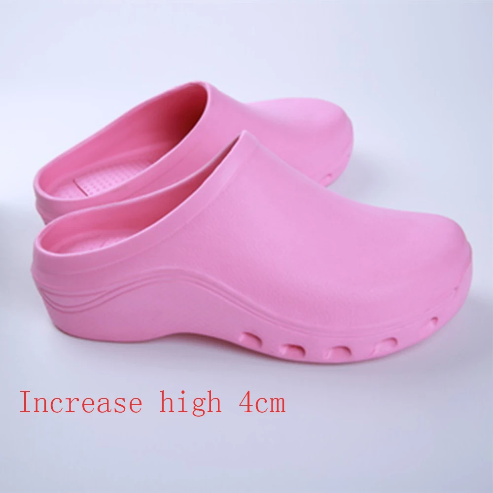 Medical surgical shoes nursing Clogs medicals slippers nurses clogs  Heightening shoes Hospital Lab Cleaning Protective Slippers