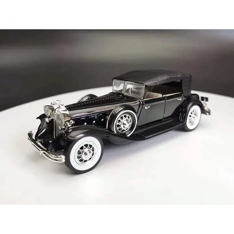 1:32 Scale American Luxury Cars 1932 CHRYSLER LEBARON Classic Car Model Metal Die-Cast Simulation Toy Vehicle Collection Gift