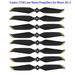 4 pairs 7238 Low Noise Props 7238F Propellers For DJI Mavic Air 2/DJI AIR 2S Drone Accessories