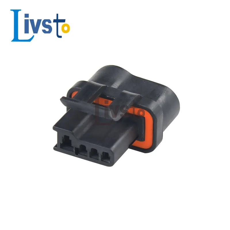 5 Set Fox Water Tank Electronic Fan Car Connector PT1929 4 Pin Female Automobile Wire Harness Plug For Ford