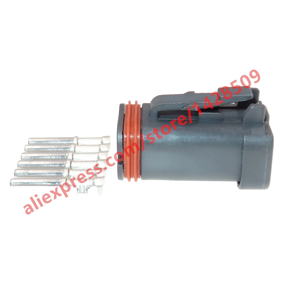 1 Set 6 Pin DT16-6SB-KP01 Car Modificated Connector Automobile Wiring Terminal Waterproof Socket Auto Accessories