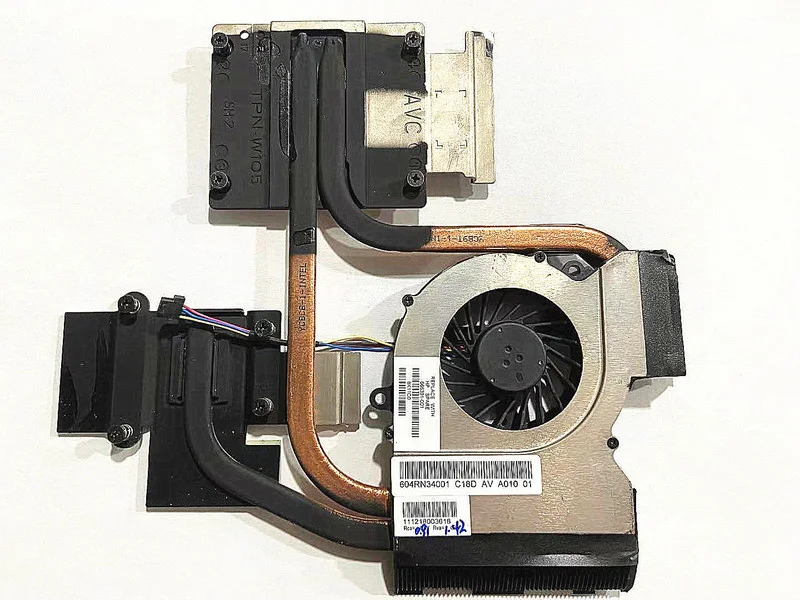 New CPU Cooling Cooler Fan for HP Pavilion DV6 DV7 DV6-6000 DV7-6000 Laptop Fan with Heatsink 666391-001