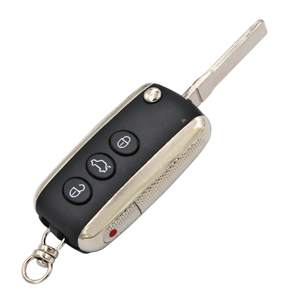 Smart Keyless Go 3+1 Button Remote Key ASK 433Mhz ID46 chip dla Bentley Continental GT GTC Flying Spur FCC KR55WK45031