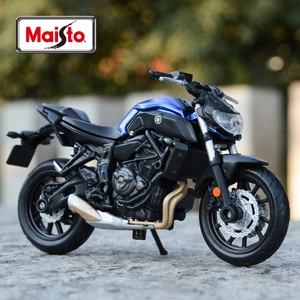 Maiso 1:18 2018 Yamaha MT07 Static Die Cast Collectable Vehicles 12 Main Miniature Sales Yamaha do - №6