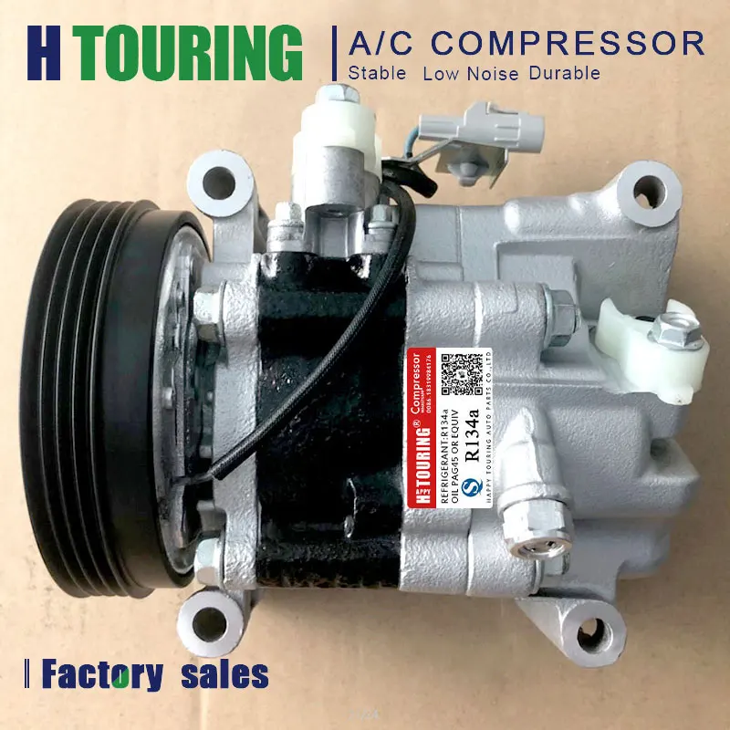 A/C AC Compressor For Suzuki Swift 9520063JA0 9520063JA1 95201-63JA1 95201-63JA0 9520163JA1 9520163JA0 V08A1AA4AG