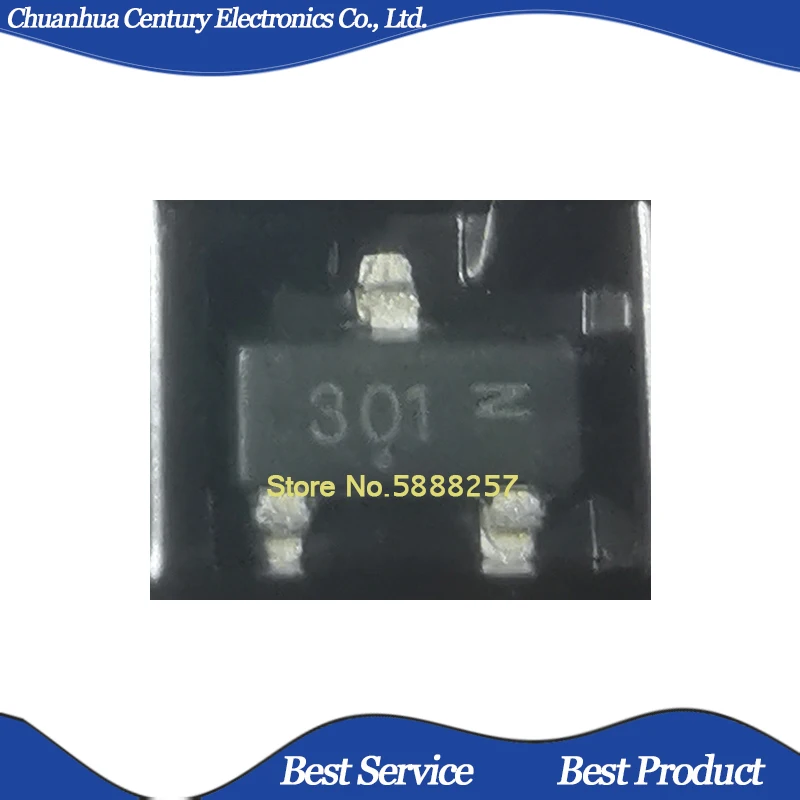 10 pz/lotto FDV301N FDV301 301 SOT23-3 originali e nuovi In azione