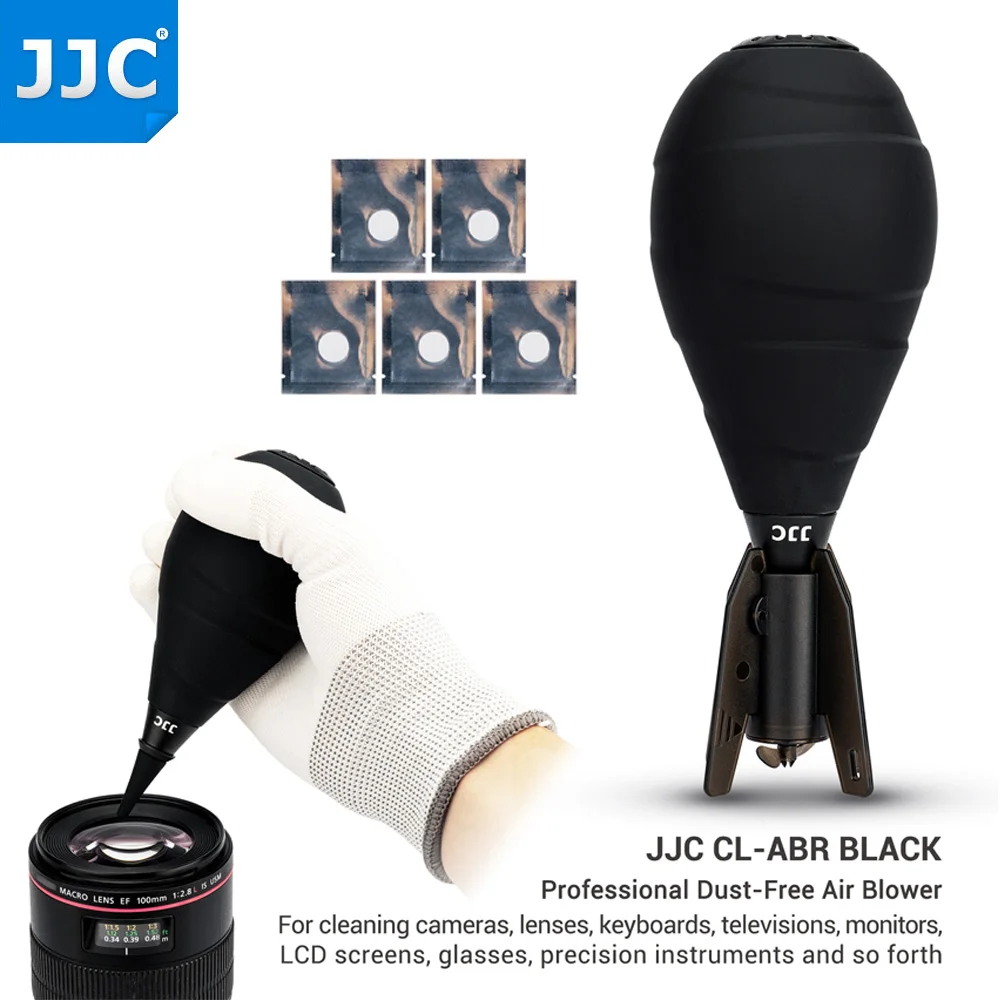 JJC Professional bezpyłowa dmuchawa powietrza czyszczenie aparatu narzędzia magnetyczne ozdoby rakietowe akcesoria dslr Mop powietrzny do czyszczenia obiektywu