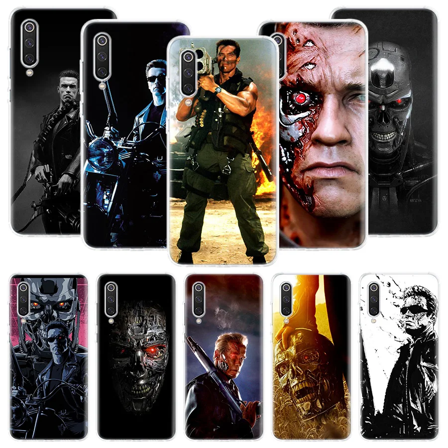 The Terminator Phone Case For Xiaomi Redmi Note 13 12S 12 11S 11E 11 Pro Plus 11T 10S 10 9S 9 + 8T 8 7 Art Pattern Cover Case Fo