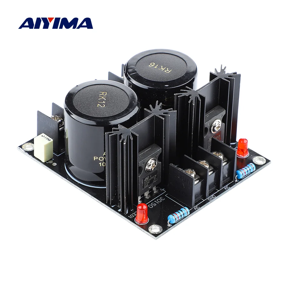 AIYIMA 120A amplificatore raddrizzatore filtro ad alta potenza Schottky raddrizzatore filtro scheda di alimentazione per Home Theater 10000uf 50V