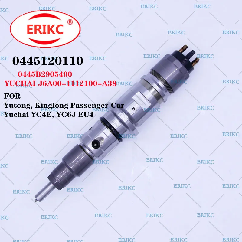 

ERIKC 0445120110 Diesel Fuel Injection 0445 120 110 Original Top Quality for YUCYUCHAI J6A00-1112100-A38