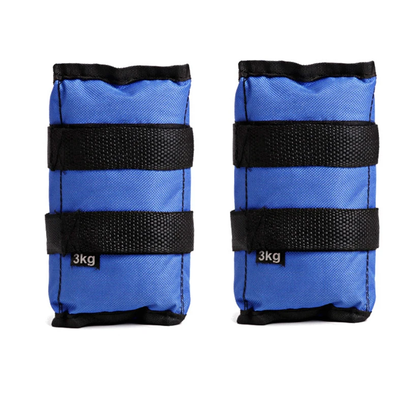 2 Pcs 1/2/3 Kg Leg Sand Bag Strength Weights Training Sandbag Wraps For Running Fitness Yoga Comfortable Breathable