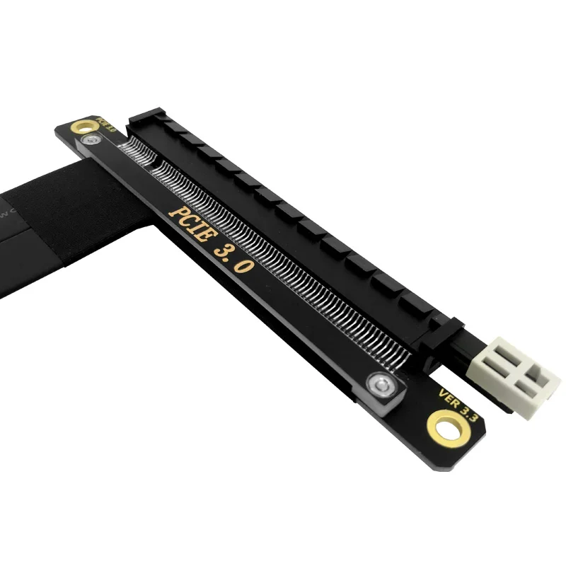 كابل تمديد PCIE Riser PCI Express من 4X إلى 16X ، كابل بطاقة Riser ، مهايئ تمديد PCI-Express ، كابل مرن