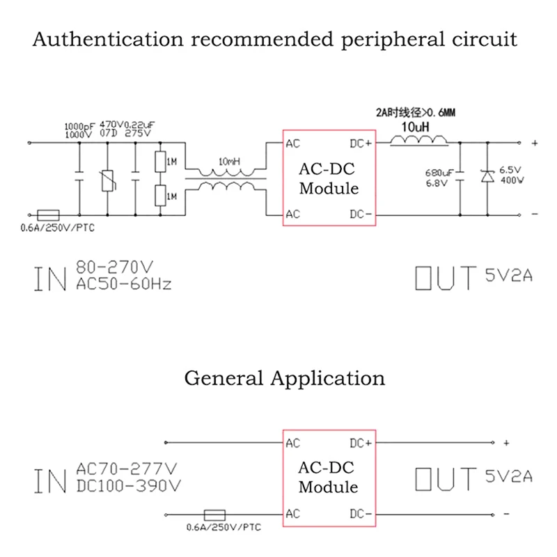 1PC AC 110V 220V 230V To 5V 12V 24V Switching Converter AC-DC Converter Power Supply Module