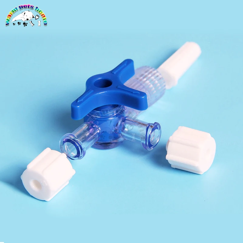 10-50pcs Three Way Stop Cock for Clinical Hospital Luer Lock Adapter 3 Way Stopcock Flexiable T-Connector Extension Tube