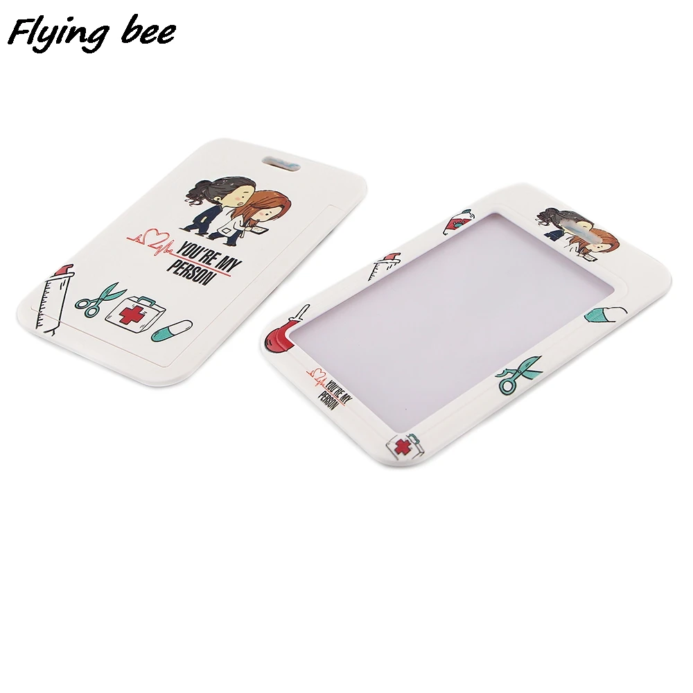 Flyingbee X1279 Màu Xám Của Giải Phẫu Học Thời Trang Dây Buộc Bus ID Tên Tác Phẩm Đựng Thẻ Cho Y Tá Bác Sĩ Nhà Khoa Học Giáo Sư
