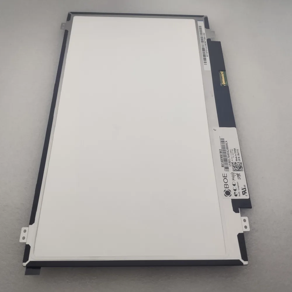 Original Laptop Lcd Screen NV140FHM-N43 B140HAN01.2 B140HAN01.3 LP140WF3-SPD1 1920*1080 FHD 72% EDP 30 Pin