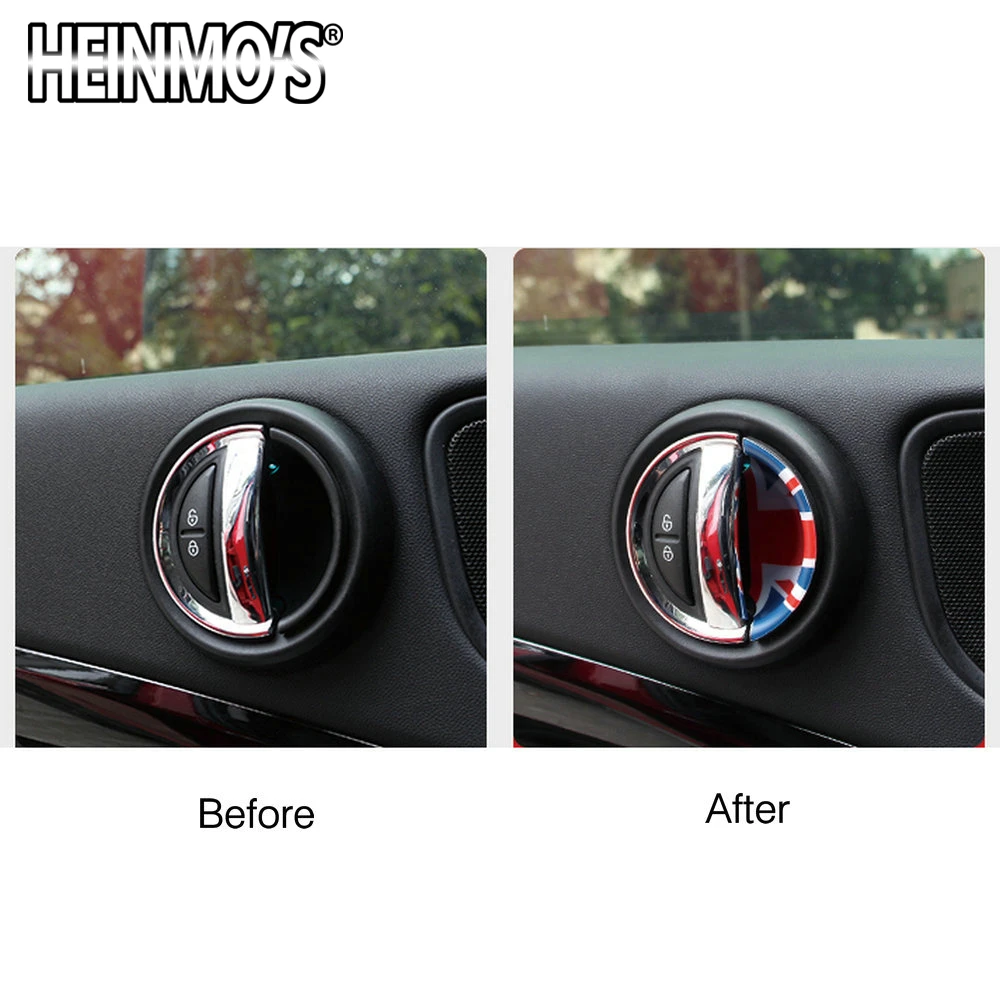 For MINI Cooper F56 F54 F55 F60 Countryman Car Styling Decals For MINI Cooper Accessories Door Handle Cover Sticker For MINI F56