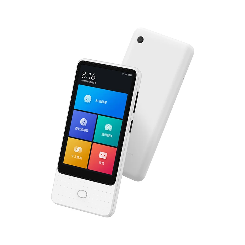 Xiaomi Mijia AI Voice Translator Touch Screen 4G/WiFi/SIM bluetooth Online Camera Photo Translator multi language translator