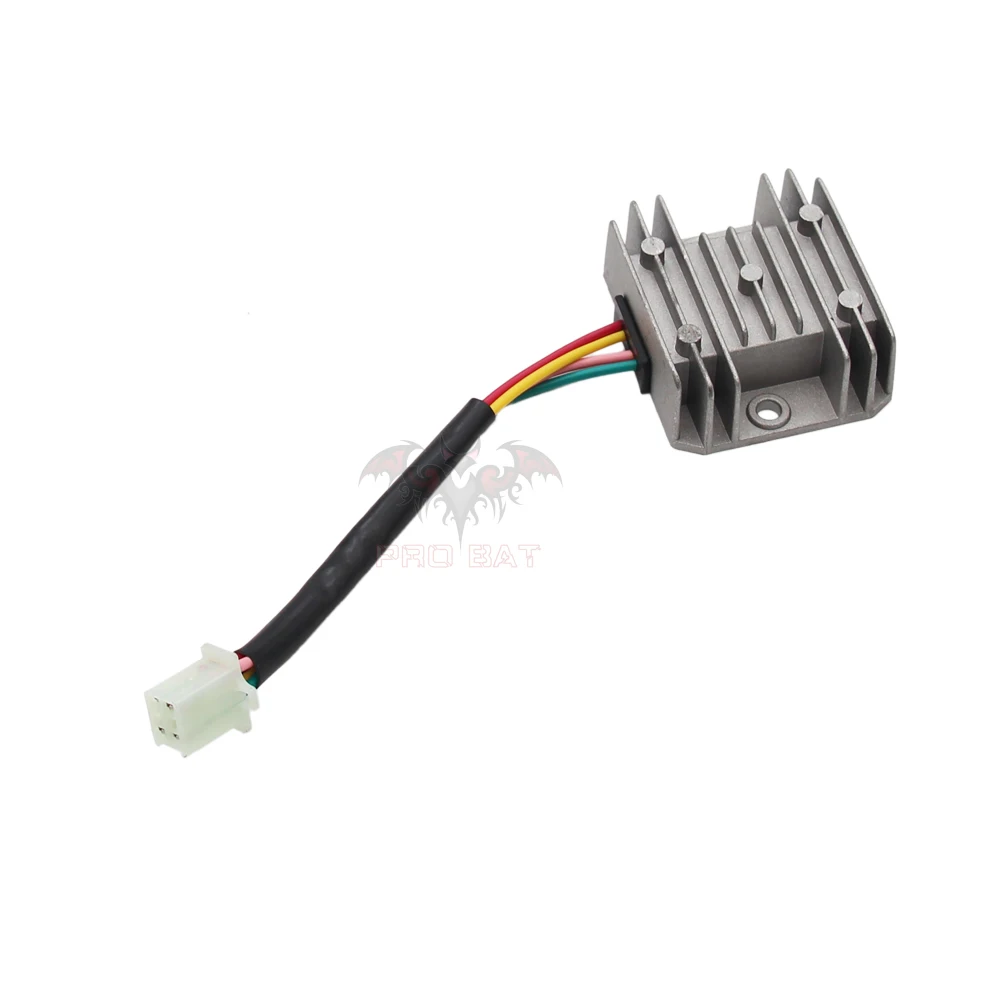 

12v Voltage Regulator Rectifier (4 wire) for 150cc 200cc 250cc ATV Quad Dirt Pit Bike Scooter Taotao Coolster Moped