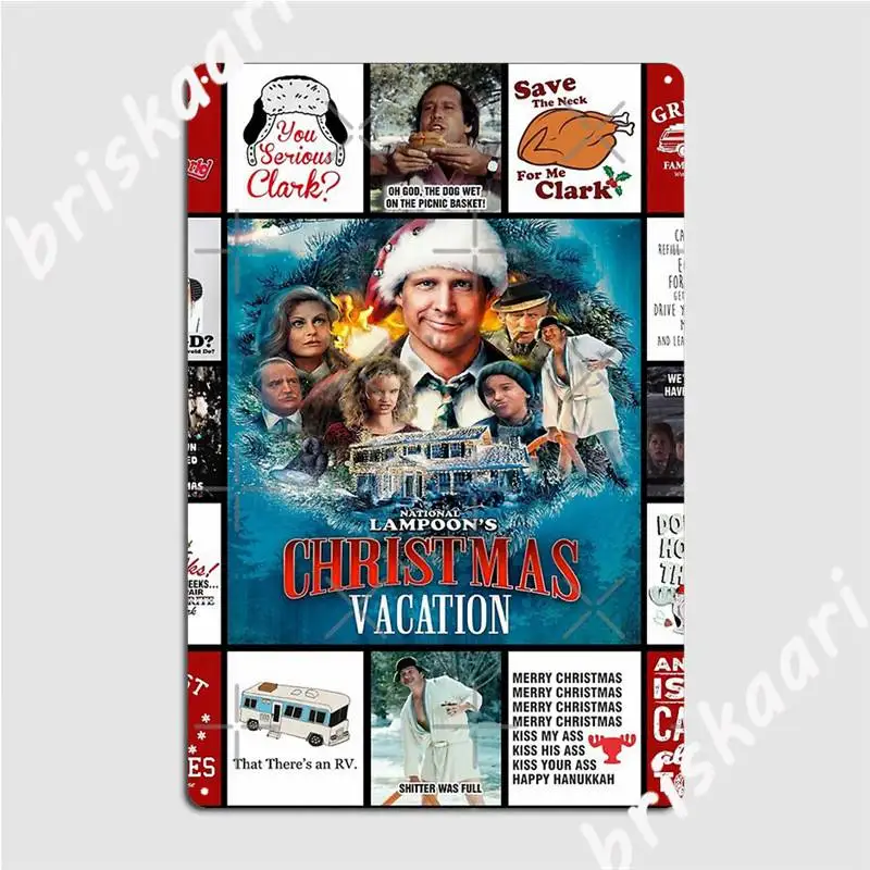 National Lampoon Christmas Vacation Metal Signs Wall pub Party personalized Wall Decor Tin sign Posters