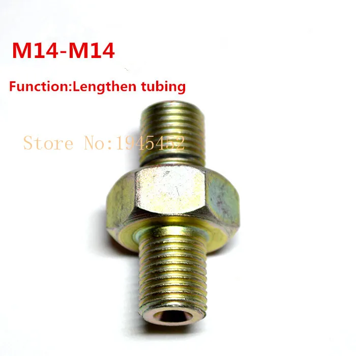 Free shipping!Tubing conversion joints, high-pressure tubing conversion interface, test-tubing adapter, M14 to M12,M14,M16,M18