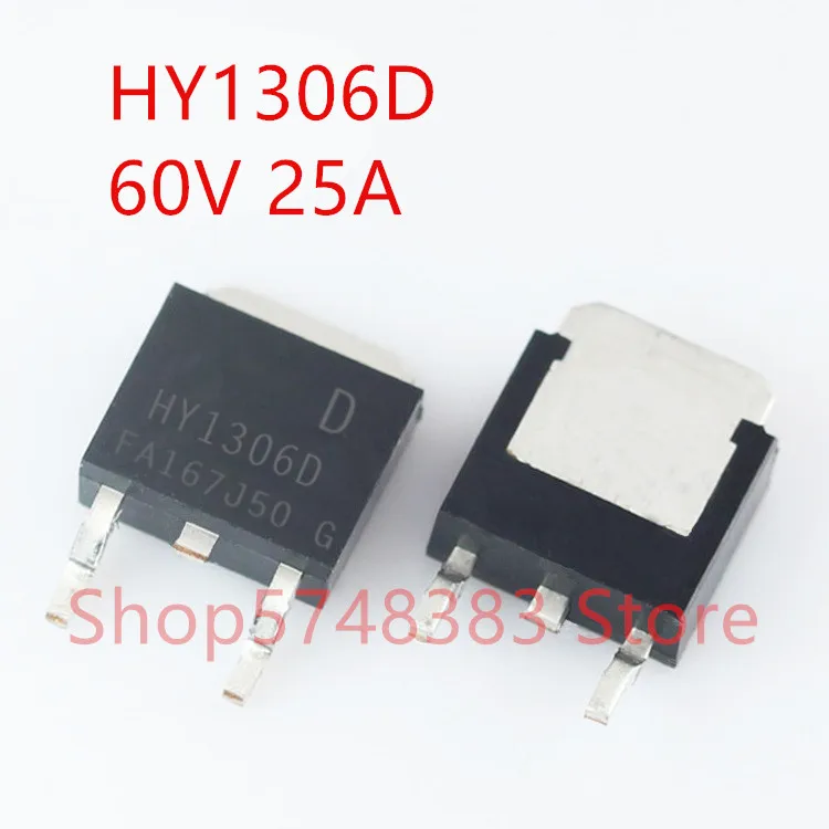 10PCS/LOT 100% new original HY1206D HY1206 60V 20A HY1210D HY1210 100V 26A HY1306D HY1306 60V 25A HY1310D HY1310 100V 30A TO-252