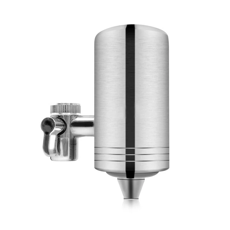 304Stainless Steel Tap Faucet Water Filter/kitchen water purifier with 0.1micro ceramic candle remove sediments,particles etc