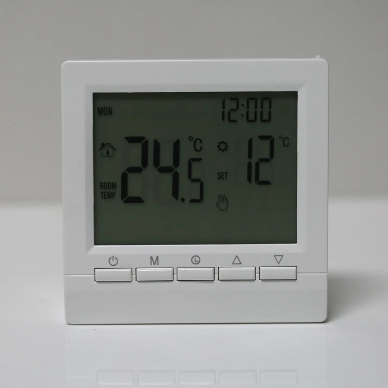 2024 New Digital Gas Boiler Thermostat 3A Weekly Programmable Room Temperature Controller