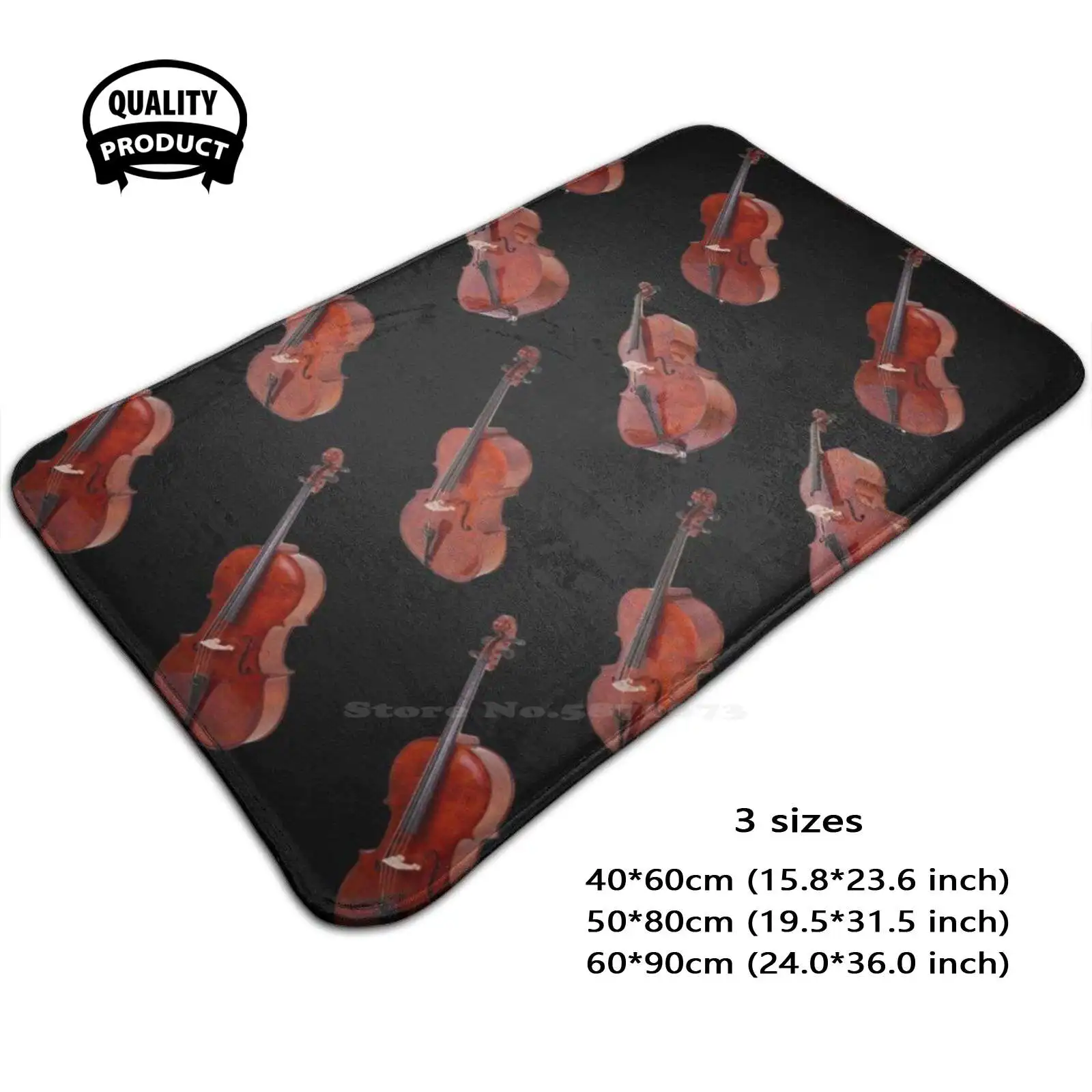 Cello Instrument Socks Soft Cushion Home Carpet Door Mat Car Rug Cellos Nice Beautiful Sound Musicians Musical Price Chamber