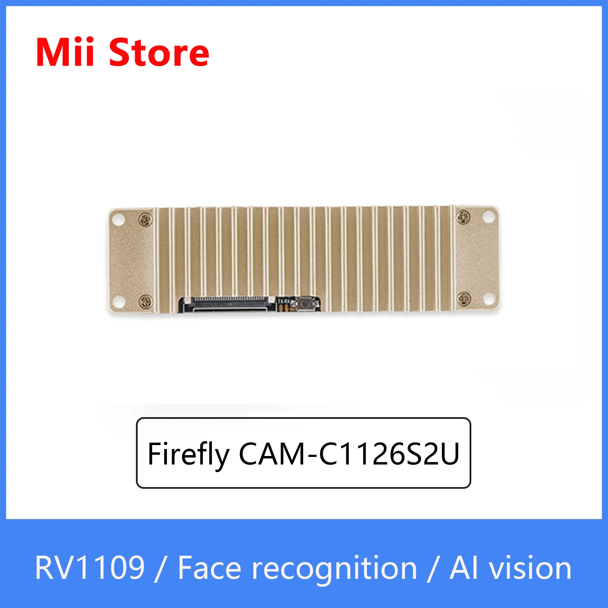 Firefly CAM-C1126S2U smart binocular camera module Contains face recognition algorithm Dual-core AI vision processor