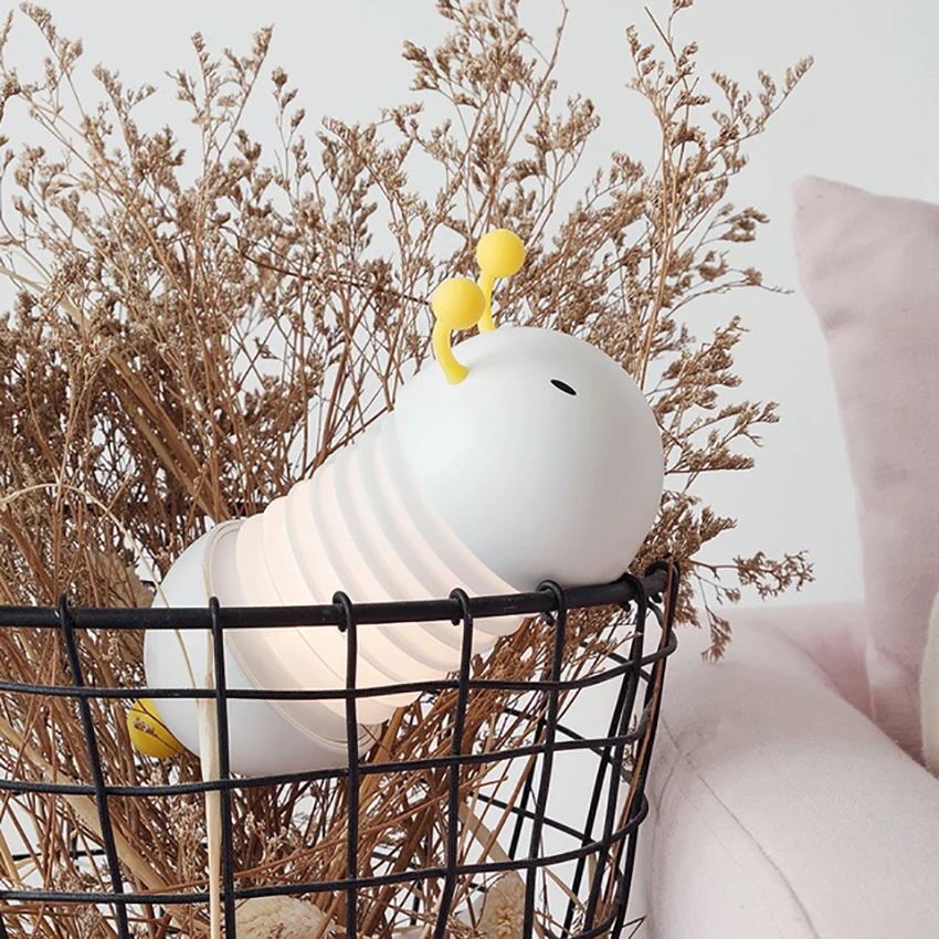 Veilleuse Rétractable en Forme d'Animaux, Jouets Mignons, Lampe de Nuit LED, Douce, Veilleuse pour Enfants, Mur pour Chambre à Coucher, Lampe de oral et
