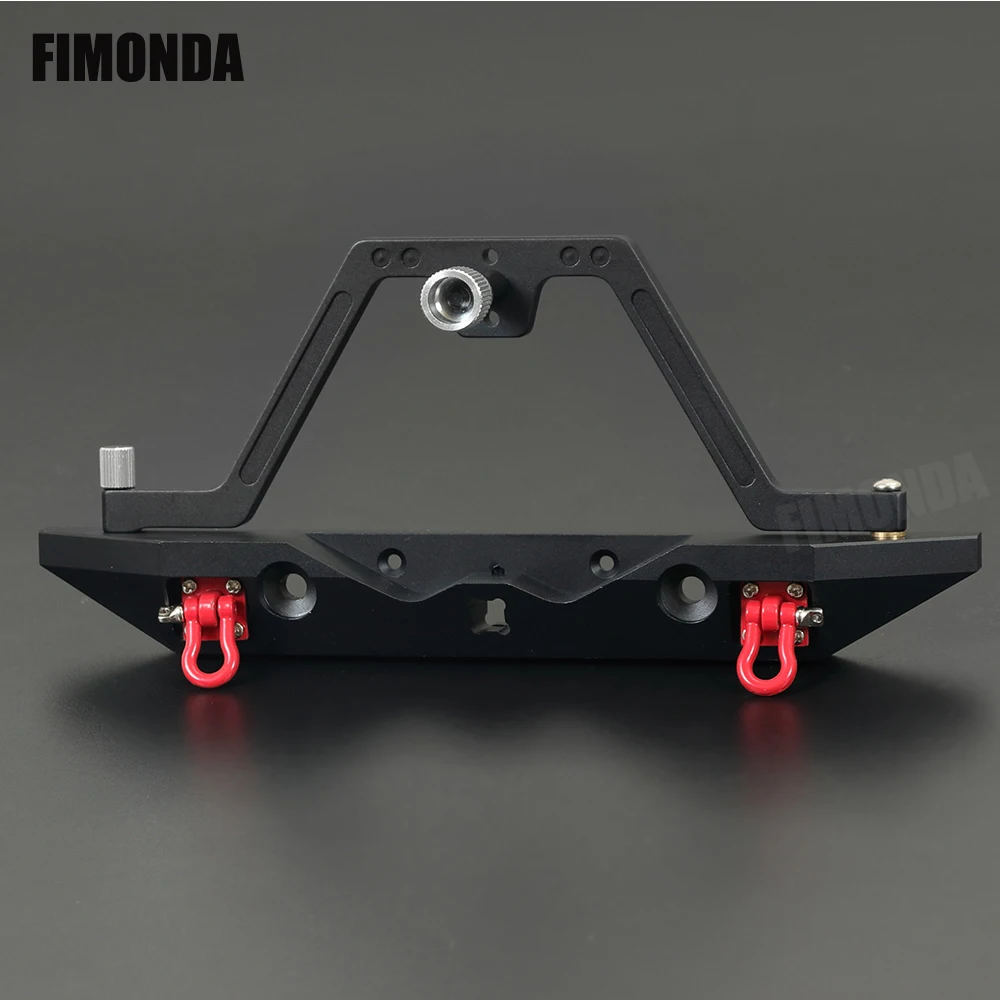 Metal Front Rear Bumper Single/Double Motor Winch for 1/10 RC Crawler Axial SCX10  TRX4 Redcat GEN8 RGT 86100 TAMIYA CC01