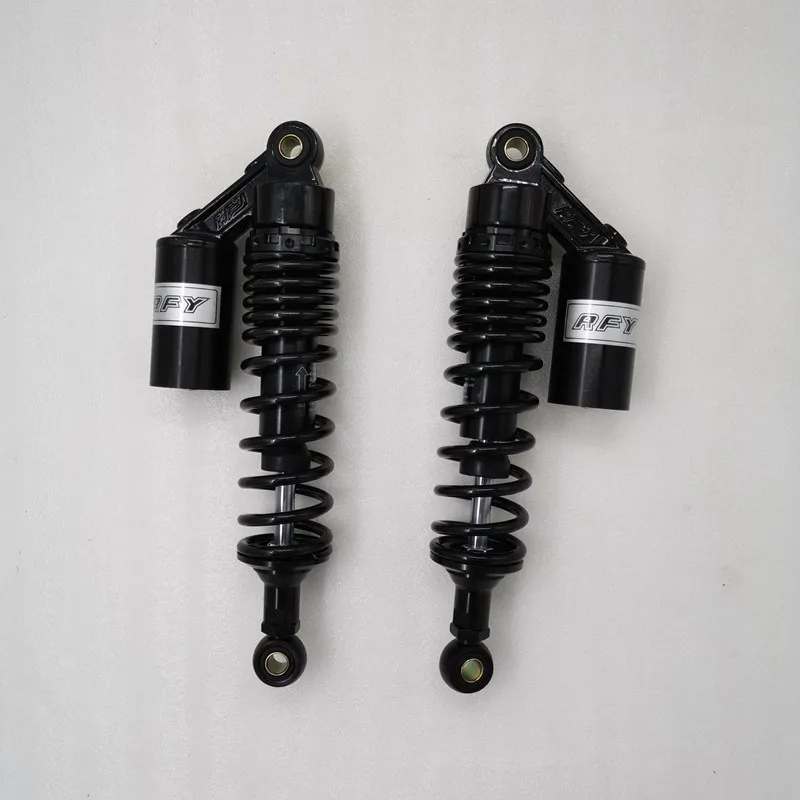 7Mm Lò Xo Đa Năng 320Mm/330Mm/340Mm/350Mm/360Mm Xe Máy Chống Sốc hút Dành Cho Xe HONDA YAMAHA SUZUKI KAWASAKI Xanh Đen