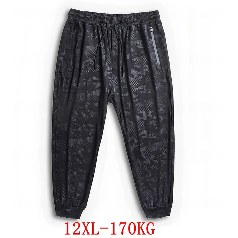 

Men's big pants 170KG plus size 11XL 12XL loose stretch large size 6XL 7XL 8XL 9XL 10XL spring casual pants black 54 56 58