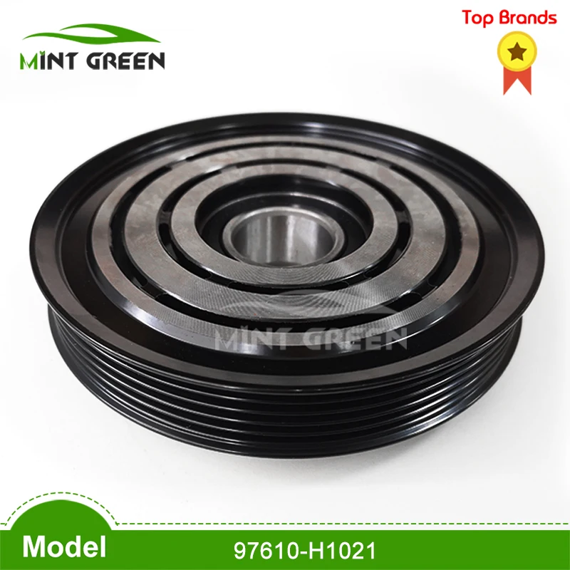 Auto AC Compressor Clutch Pulley For Hyundai Terracan 2.9 CRDI diesel SUV 01-07 97610-H1021 ACWCA-04 ACWCA-05 ACWCA-06 9761