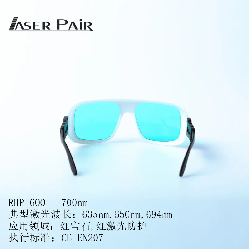 He-Ne Laser Bril 650Nm Rood Licht Bril Anti-Rood Licht Veiligheid Bril