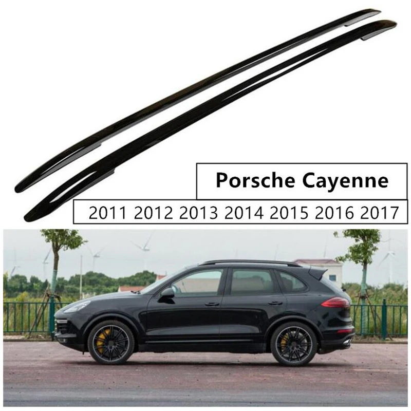 Roof Rack For Porsche Cayenne 2011 2012 2013 2014 2015 2016 2017 High Quality Rails Bar Luggage Carrier Bars top bar Racks Rail