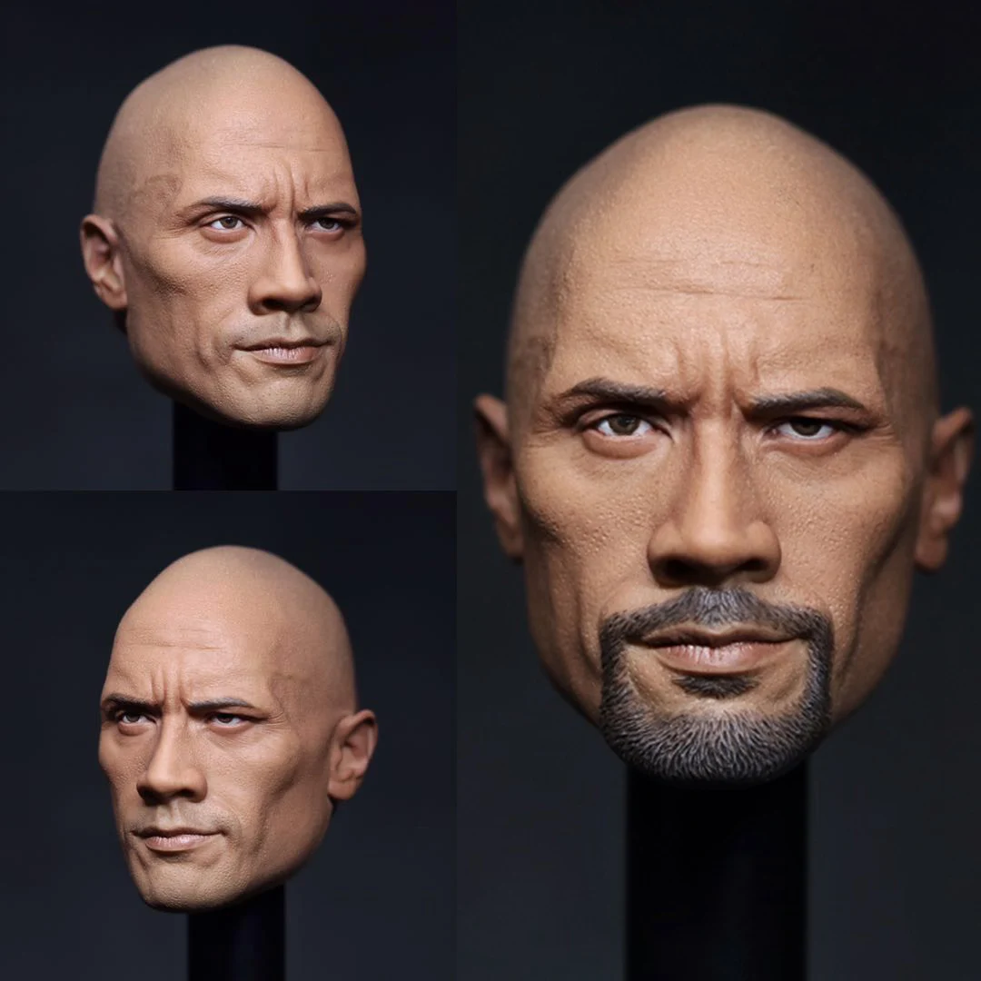 

1/6 Scale Collectible Figurine Accessories 12" Male Figure Doll D.Johnson Head Sculpt , Body and Clothes Not Included B0044